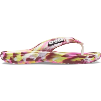 Classic Crocs Marbled Electric Pink