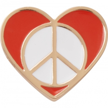 PEACE SIGN IN HEART