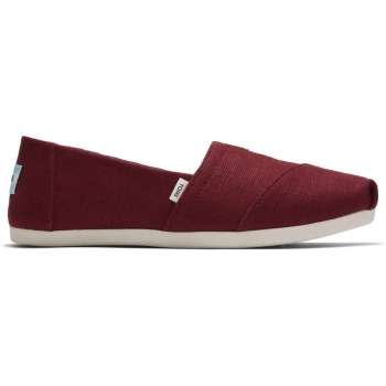 TOMS Heritage Canvas Women's Alpargata Black Cherry 