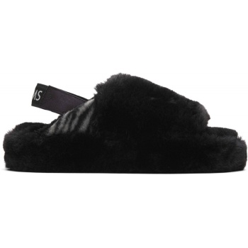 TOMS Faux Fur Women's Sofia Slipper Black