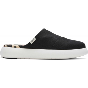 TOMS Heritage Canvas Women's Mallow Mule Sneaker Black