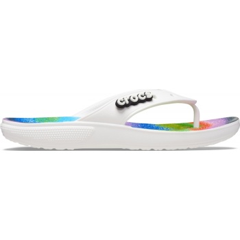 Crocs™ Classic Spray Dye Flip White/Multi