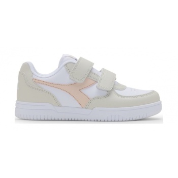 Diadora Raptor Low PS Kid's White Bone/Pastel Rose Tan