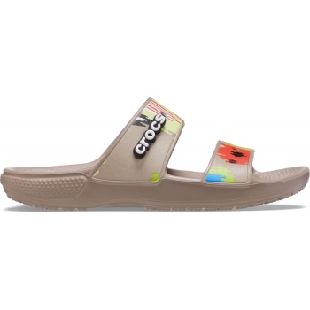 Crocs™ Classic Ikat Sandal Mushroom/Multi