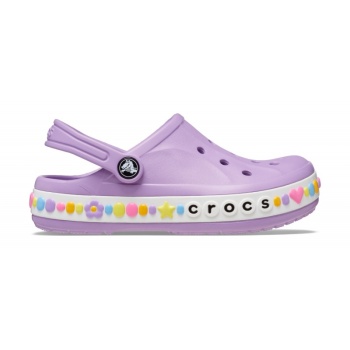 Crocs™ Bayaband Charm Band Clog Kid's 208102 Orchid