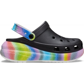 Crocs™ Classic Crush Spray Dye Clog Black/Multi