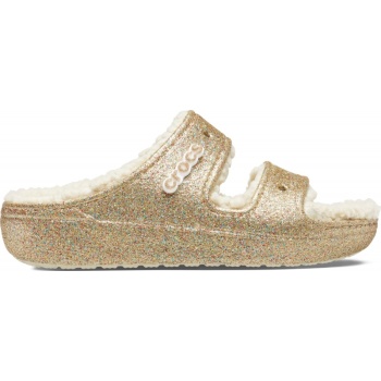 Crocs™ Classic Cozzzy Glitter Sandal Multi/Gold