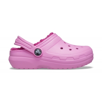 Crocs™ Classic Lined Clog Kid's Taffy Pink