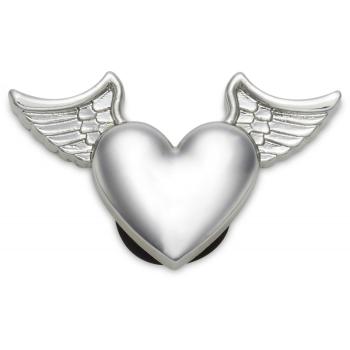 Crocs™Crocs SILVER METAL HEART AND WINGS, MULTI