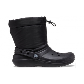 Crocs™ Classic Lined Neo Puff Boot Kid's Black