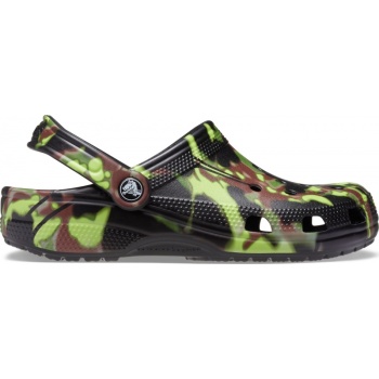 Crocs™ Classic Spray Camo Clog Black