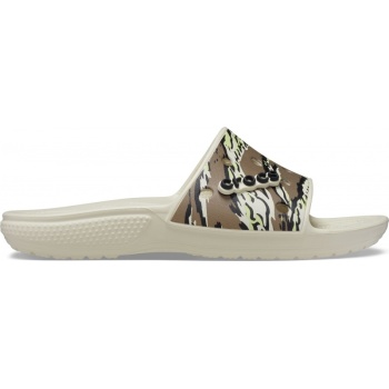 Crocs™ Classic Printed Camo Slide Bone