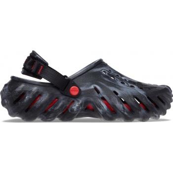 Crocs™ Echo Marbled Clog Black/Flame