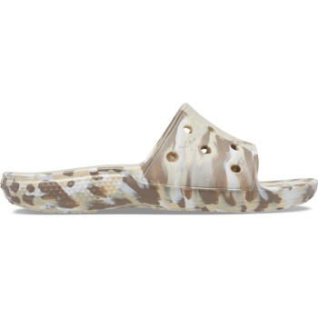 Crocs™ Classic Marbled Slide Bone/Multi