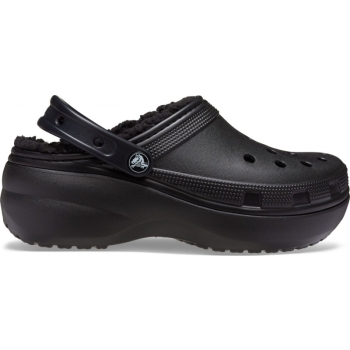 Crocs™ Classic Platform Lined Clog W Black