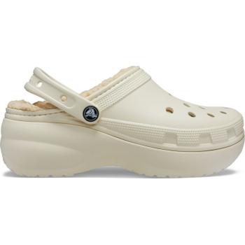 Crocs™ Classic Platform Lined Clog W Bone