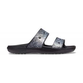 Crocs™ Classic Glitter Sandal Kid's Black/Multi