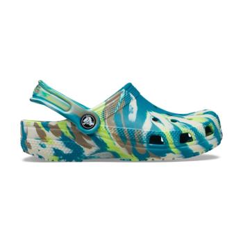 Crocs™ Classic Marbled Clog Kid's Limeade/Multi