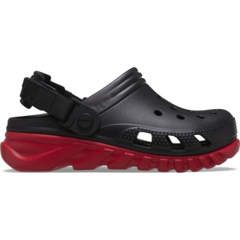 Crocs™ Duet Max II Clog Black/Varsity Red