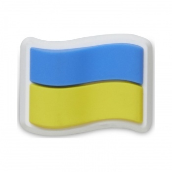 Crocs™ Jibbitz™ Ukraine Flag