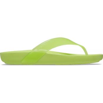 Crocs™ Splash Glossy Flip Limeade