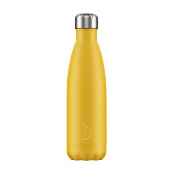 Chilly`s 500ml termospudel Matte Burnt Yellow