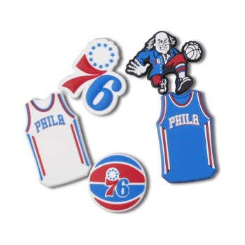 Crocs™ Crocs NBA PHILADELPHIA 76ERS 5 PACK