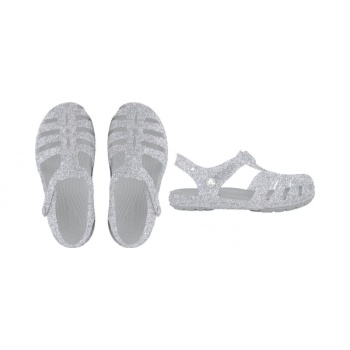 Crocs™ Isabella Sandal Kid's Silver Glitter