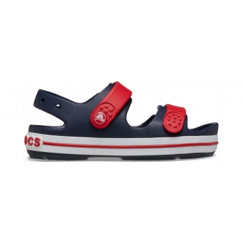Crocs™ Crocband Cruiser Sandal Navy/Varsity Red