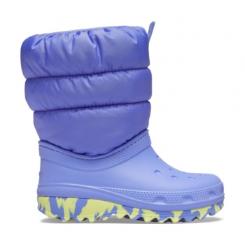 Crocs™ Classic Neo Puff Boot Kid's Digital Violet