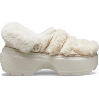 Crocs™Stomp Lined Quilted Clog Stucco