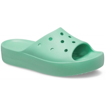 Crocs™ Classic Platform Slide Jade Stone