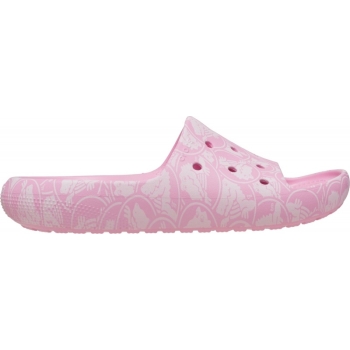 Crocs™ Classic Duke Print Slide v2 Pink Tweed