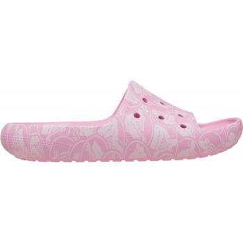 Crocs™ Classic Duke Print Slide v2 Pink Tweed