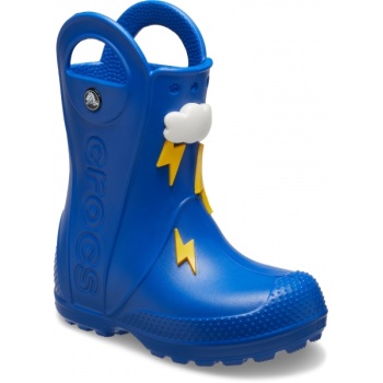 Crocs™ Handle It Lightning Bolt Rain Boot K Blue Bolt