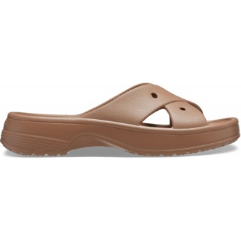 Crocs™ Classic Cross Strap Sandal W Milk Chocolate