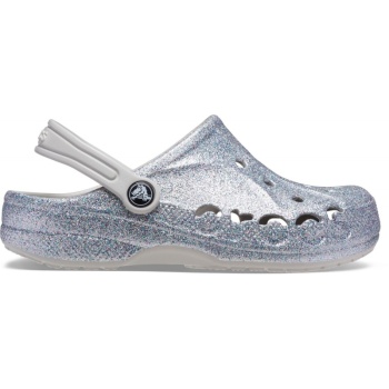 Crocs™ Baya Glitter Clog T Silver