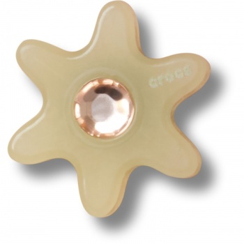 Crocs™ Crocs Tan Flower with Gem