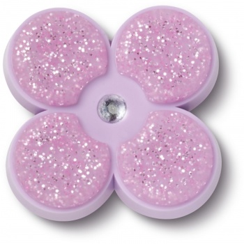 Crocs™ Crocs Tiny Purple Glitter Flower