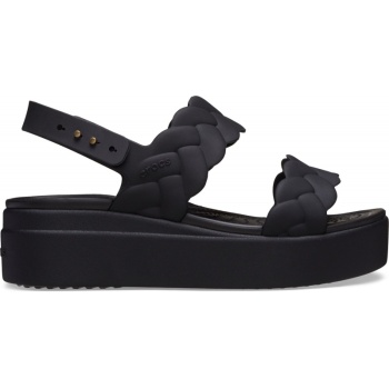 Crocs™ Brooklyn Woven Upper Low W Black/Black