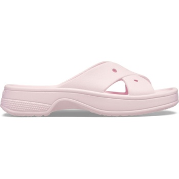 Crocs™ Classic Cross Strap Sandal W Pink Milk