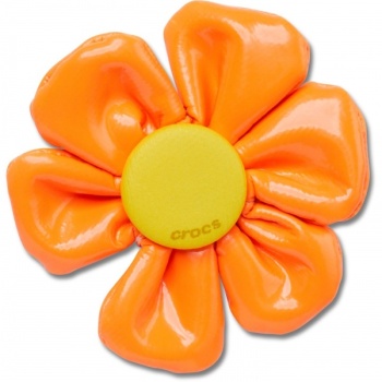 Crocs™ Crocs Oversized Large Orange Flower
