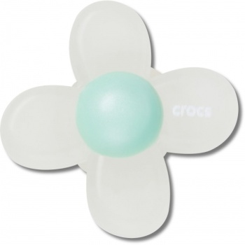 Crocs™ Crocs Iridescent Flower with Blue
