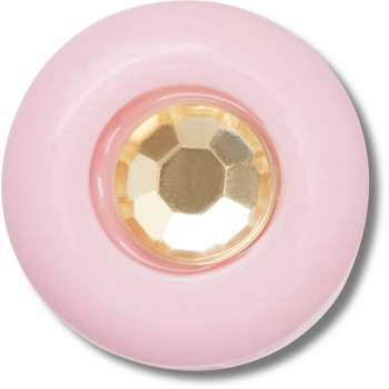 Crocs™ Crocs Pink and Yellow Acrylic Gem