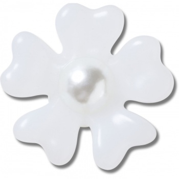 Crocs™ Crocs TINY WHITE MATTE PEARL FLOWER