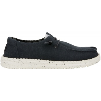 Hey Dude Wendy Stretch Canvas Black