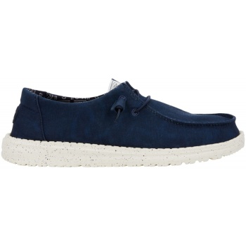 Hey Dude Wendy Stretch Canvas Navy