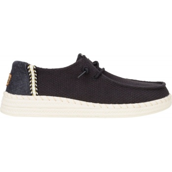 Hey Dude Wendy Espadrille Woven Black
