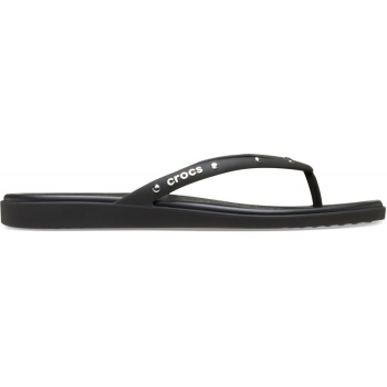 Crocs™ Miami Studded Flip Black