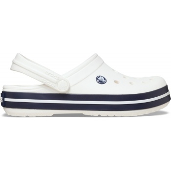 Crocs™ Crocband Clog White/White/Navy